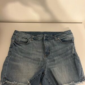 Seven7 Women's Blue Jean Shorts